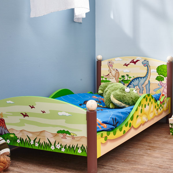 Dinosaur twin hot sale bed frame